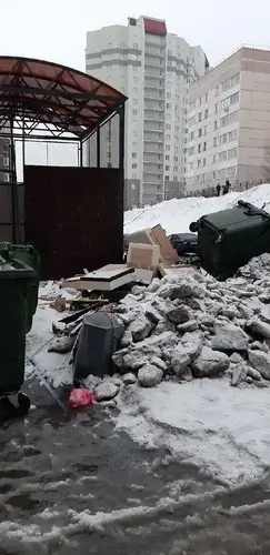Жители Петербурга недовольны уборкой снега и мусора